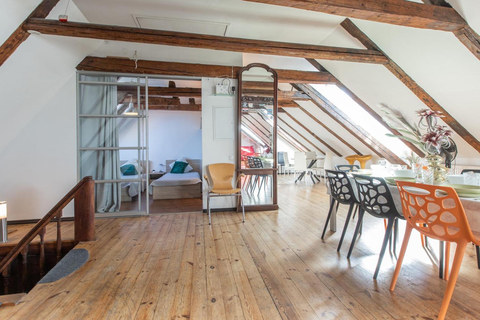 리가 Mansard In Old Town 아파트 외부 사진